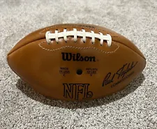 Vintage 1980s-90s Official Wilson NFL Paul Tagliabue Football Game Ball Signed