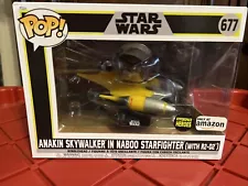 Funko Pop! Rides Super Deluxe: Star Wars - Anakin Skywalker in Naboo Starfighter