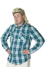 BLEACHED BLONDE MULLET FULL TOP WIG JOE REDNECK COSTUME FW92291BD