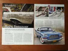 1958 Chrysler 300 - Original 6 Page Article