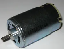 12 V - 2000 RPM - Slow Speed Electric DC Motor w/ Knurled 3.17mm Shaft - High TQ