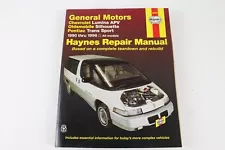 Haynes Repair Manual General Motors Chevrolet Lumina APV 1990 thru 1996 USED