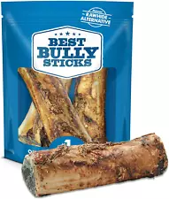 Large Marrow Bones for Dogs Grass-Fed Beef Long-Lasting Big 5-6" Dog Bones