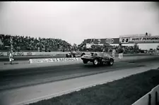 Harry Luzader'S Opel Gt Drag Car 1974 Motor Racing Old Photo