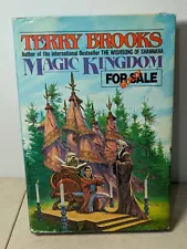 Magic Kingdom For Sale Sold by Terry Brooks 1986 Vintage HC/DJ