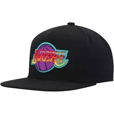 MENS MITCHELL & NESS NBA HIGH GRADE SNAPBACK LAKERS - BLACK