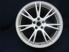 TESLA MODEL Y 2020-2024 19" 7 SPLIT SPOKE SILVER ALLOY WHEEL - 1 - 1188222-00-B