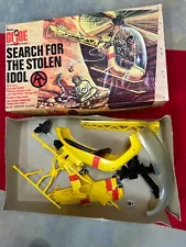 1971 HASBRO GI JOE ADVENTURE TEAM SEARCH FOR THE STOLEN IDOL HELICOPTER WITH BOX