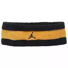 Jordan Terry Headband Men's OSFA Black & Gold NEW