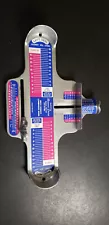 Genuine Brannock Device Foot Measuring Shoe-Fitting Combination US Mens Womens