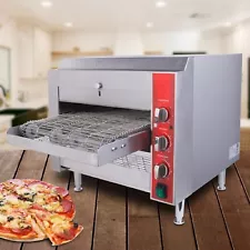 Easyrose 1700W Commercial Conveyor Toaster Countertop Pizza Bread Oven Machine