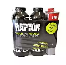 UP08405 RAPTOR® LINER BLACK -2 Bottle w/ Hardener - 2.6 VOC