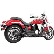 Freedom Performance Radius Exhaust for Victory Jackpot/Hammer - Black MV00037 (For: 2006 Victory Hammer)