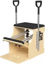 Pilates Chair, Split-Pedal Stability Pilates Combo Wood Chair with Handles