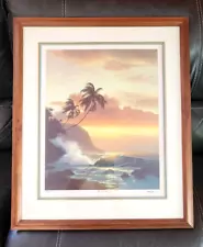 Roy Gonzalez Tabora 'Trail of Gold'- framed limited edition print