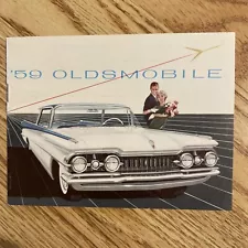 1959 Oldsmobile Dealer Color Prestige Sales Brochure Large 98 Super Dynamic 88