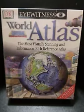 DK Eyewitness World Atlas 1995 1998 CD-ROM for Windows 95 98 Online New Sealed