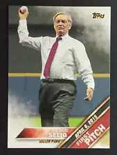 2016 Topps First Pitch #FP-12 Bud Selig - Milwaukee Brewers