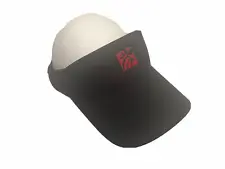 Chick-Fil-A Employee Team Visor Adult Adjustable Black Baseball Hat Cap MINT