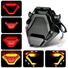 Integrated LED Tail Light Brake Turn Signals For Yamaha R3 MT03 MT25 MT07 FZ07 (For: 2019 Yamaha)