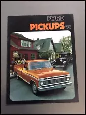 1974 Ford Pickup Truck 16-page Vintage Sales Brochure Catalog F-100 F-250 F-350