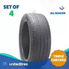 Set of (4) Used 275/45R22 Continental CrossContact RX LR 112W - 5-6.5/32