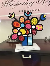 romero britto signed sculpture