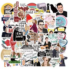 50pcs Waterproof Vinyl Schitt's Creek Sticker Pack For Laptop,Water Bottle