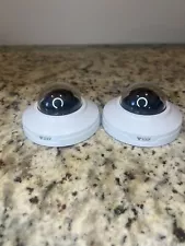 LOT Of 2 Axis M3086-V Mini Indoor Dome Security Camera