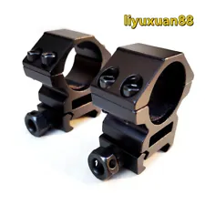 Tactical Rifle Scope Mount 25.4mm Ring for Picatinny Rail Adapter Pistol Airsoft