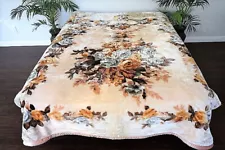 ☀️Thick Heavy 12+ POUND Korean Mink Style Soft KING D Reversible Blanket Beige