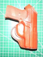 Tagua PD1-442 RH Brown Leather Thumb Break Paddle Holster for SIG SAUER P239