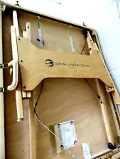 LIVING EARTH ARTS BEIGE PORTABLE MASSAGE TABLE MODEL 507 S-36" BY 72"