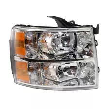 For Chevy Silverado 3500 Headlight 2011 2012 2013 Passenger Side DOT GM2503280 (For: More than one vehicle)