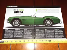 1962 1963 1964 1965 SHELBY COBRA ORIGINAL 2018 ARTICLE