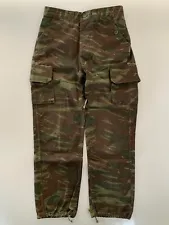 VTG Old French Military Lizard Camo Pants Trousers Foreign Legion Army France 80