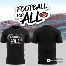 HOT SALE San Francisco 49ers Football For All short sleeve