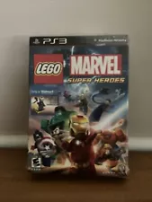 Playstation PS3 LEGO Marvel Super Heroes Walmart Exclusive w/Iron Patriot Figure