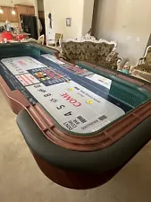 12’ Custom Built Professional Craps Table