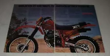 1983 Honda XR500R Motorcycle Ad - Absolutely Stock