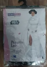 Secret Wishes Star Wars Princess Leia Adult Extra Small Costume Free Shipping