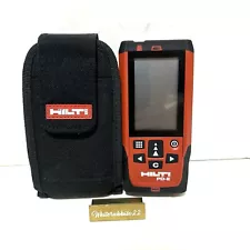 Hilti PD-E Laser Range Meter Measuring Distance Tool w/ Case PD E