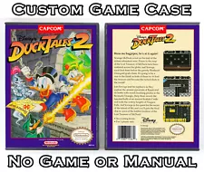 DuckTales 2 - Nintendo NES Custom Case *NO GAME*