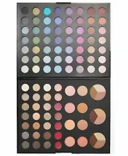 Macy's 100pc MAKEUP PALETTE Face Eyeshadow Blush Bronzer Lipstick in Case GIFT!!