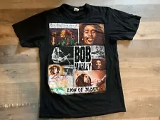 Bob Marley Lion of Judah Shirt SIZE LARGE