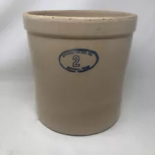 Marshall Pottery Two Gallon Crock, Fermenting Crock - Used