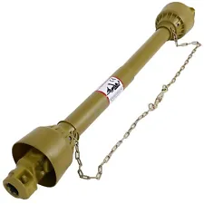 PTO Extender Drive Shaft w/Security Chain For Wood Chippers Fertilizer Spreaders