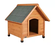 30" Cottage Durable Weatherproof Wooden Dog House for Small Dogs, Indoor Outd...