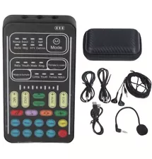 Voice Changer, Handheld Microphone Voice Changer with Sound Multifunctional