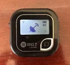 Golf Buddy Voice 2 Talking Golf GPS Rangefinder Black Used